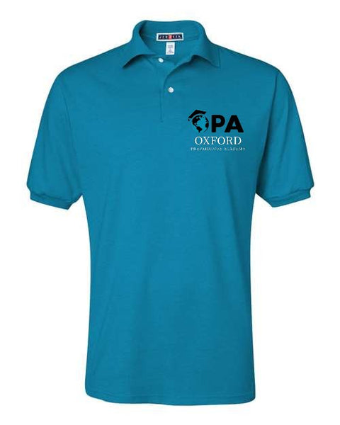 Unisex Short Sleeve Polo Shirt  with logo